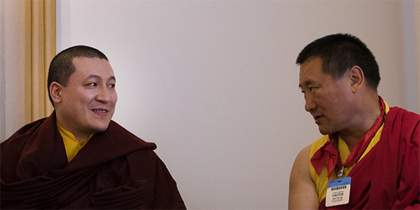 H.H. Karmapa Thaye Dorje & Lama Tsultim Rinpoche